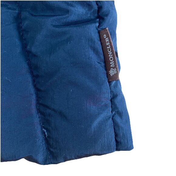 MONCLER Women's Black Quilted Down Puffer Long Jacket Size 1/US S - Picture 11 of 16